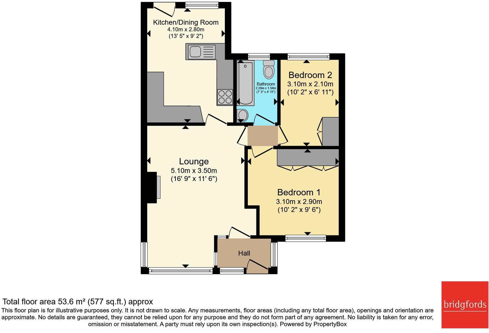 Crossings Road, Chapel-en-le-Frith, High Peak, Derbyshire, SK23 floorplan