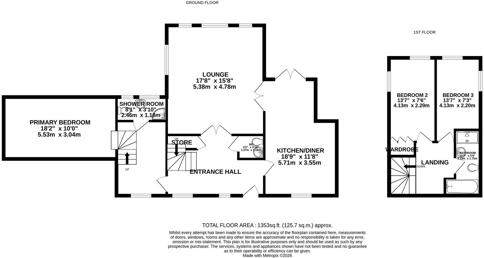Nether End House, Great Dalby, Melton Mowbray floorplan