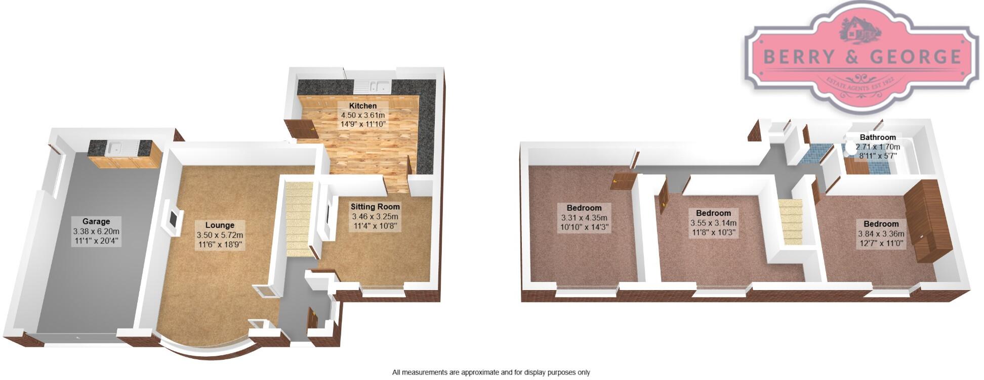 Highfield, Pen Y Fron Road, CH7 5EG floorplan