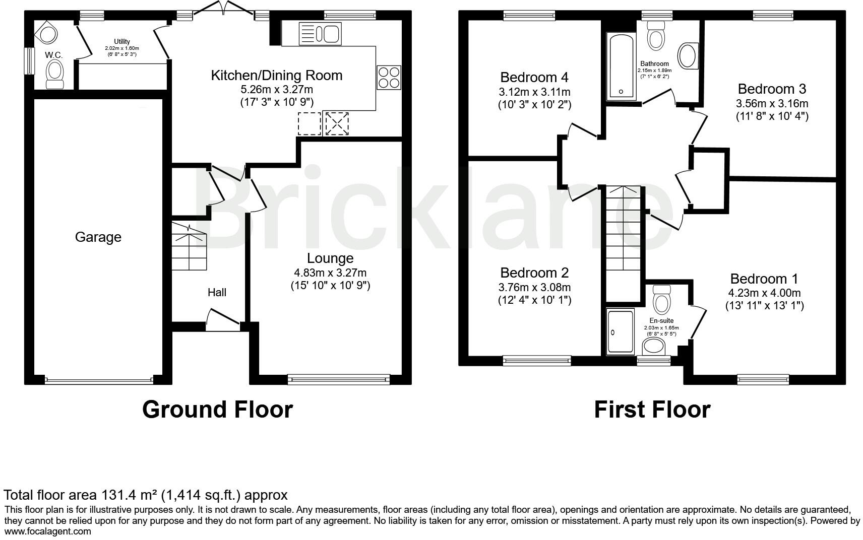 Peartree Walk, Whittlesey floorplan