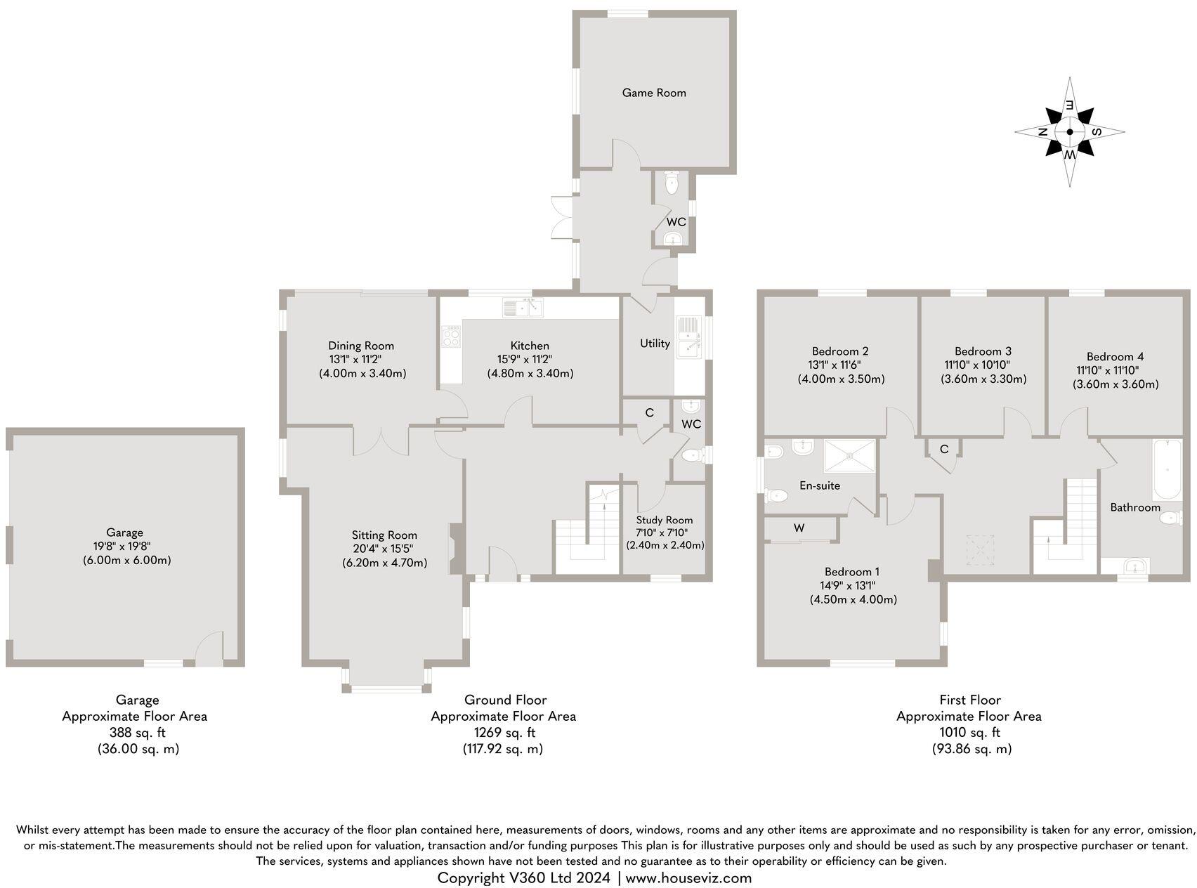 Spacious Four-Bedroom Home in the Heart of Thornham floorplan