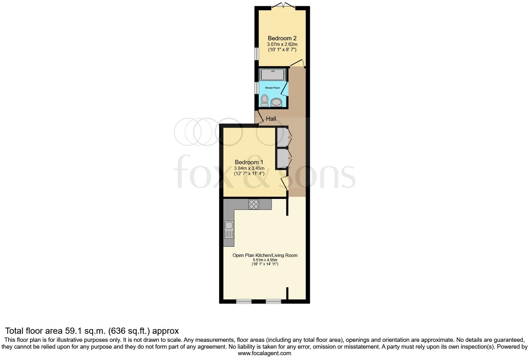 **ZERO DEPOSIT OPTION**Seaside, Eastbourne floorplan