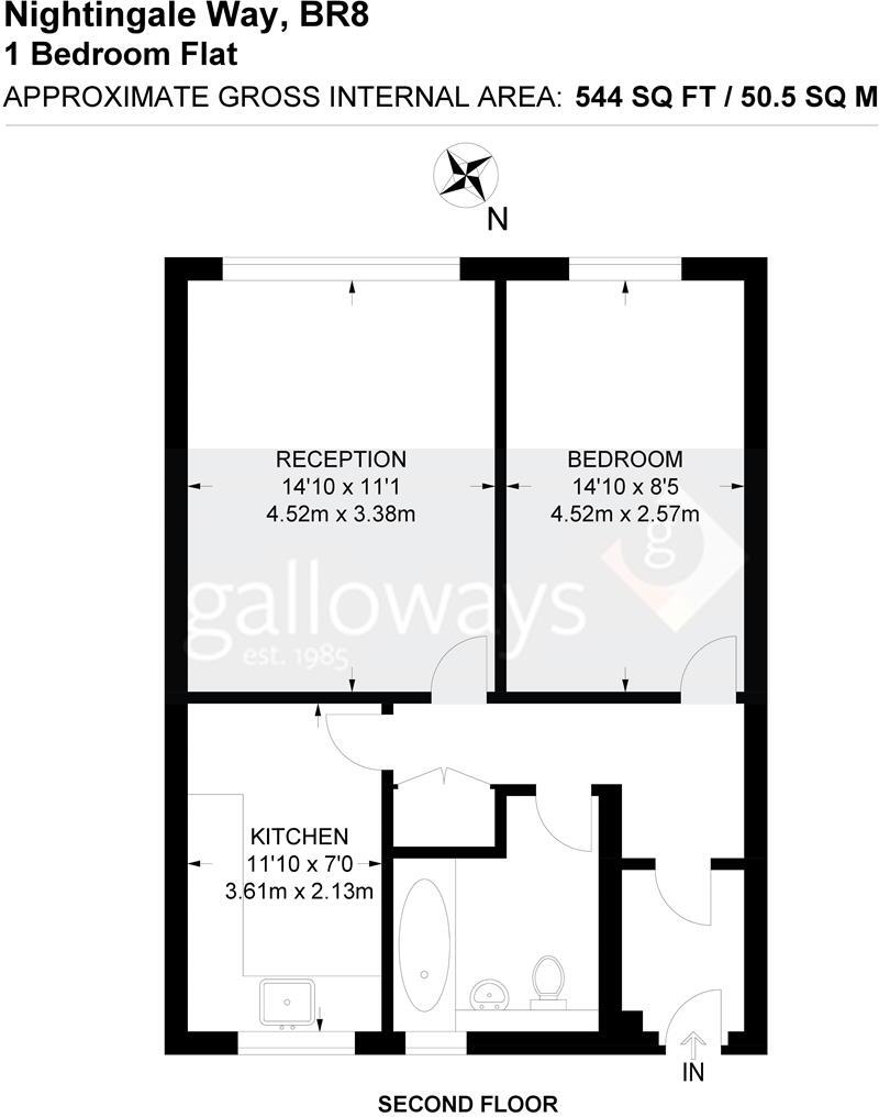 Berkeley Court, Nightingale Way, Swanley, Bromley, BR8 floorplan