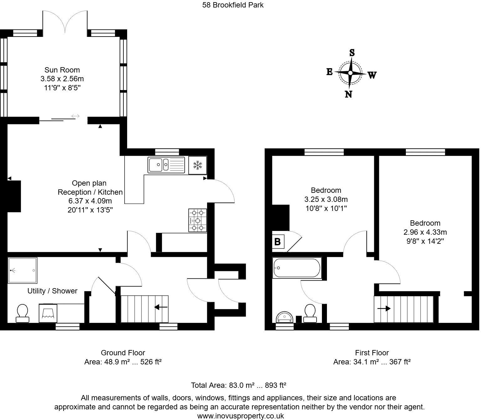 Weston, Bath floorplan