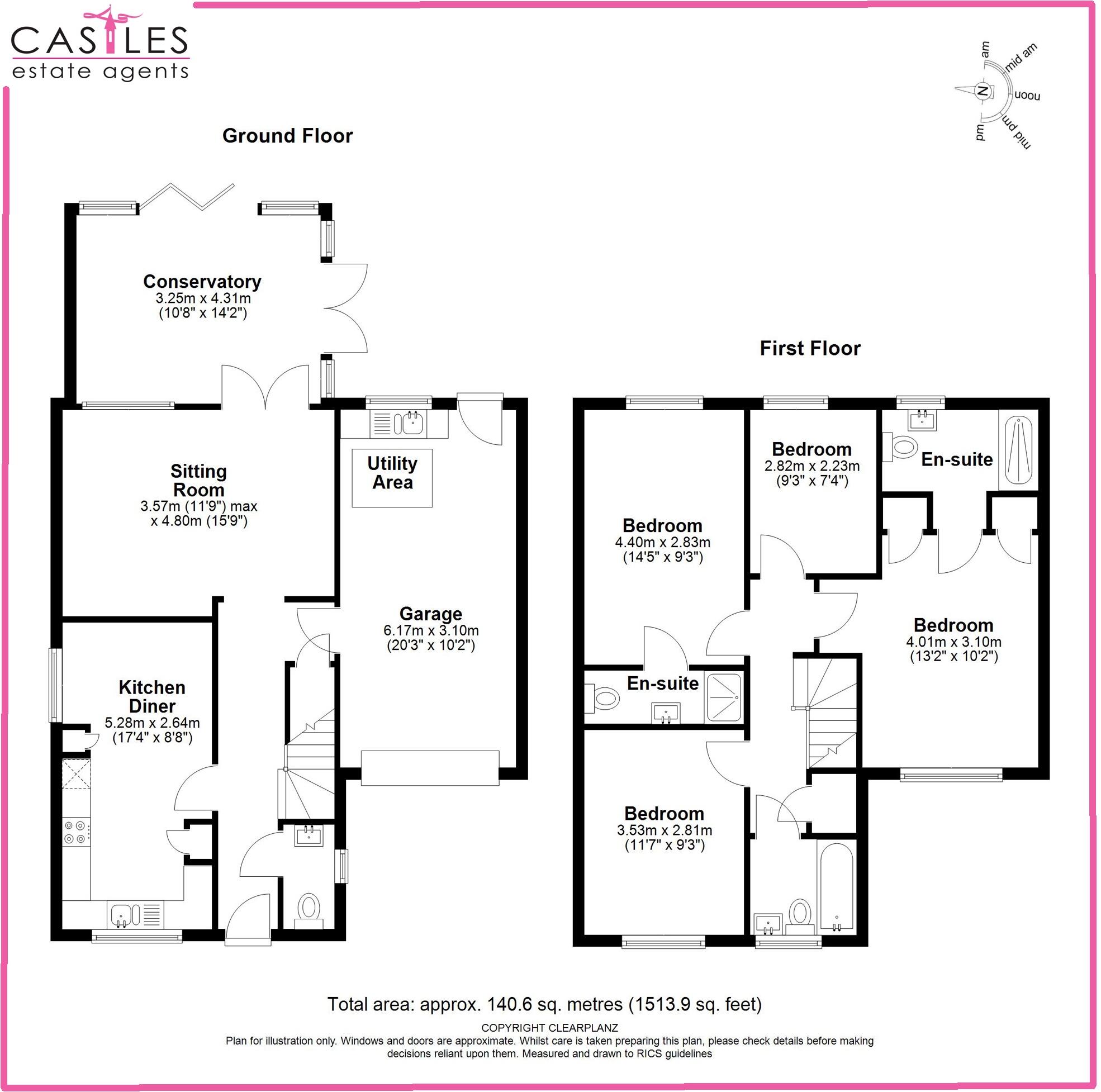 **OVER 1500 SQFT**Gardner Avenue, SP11 floorplan
