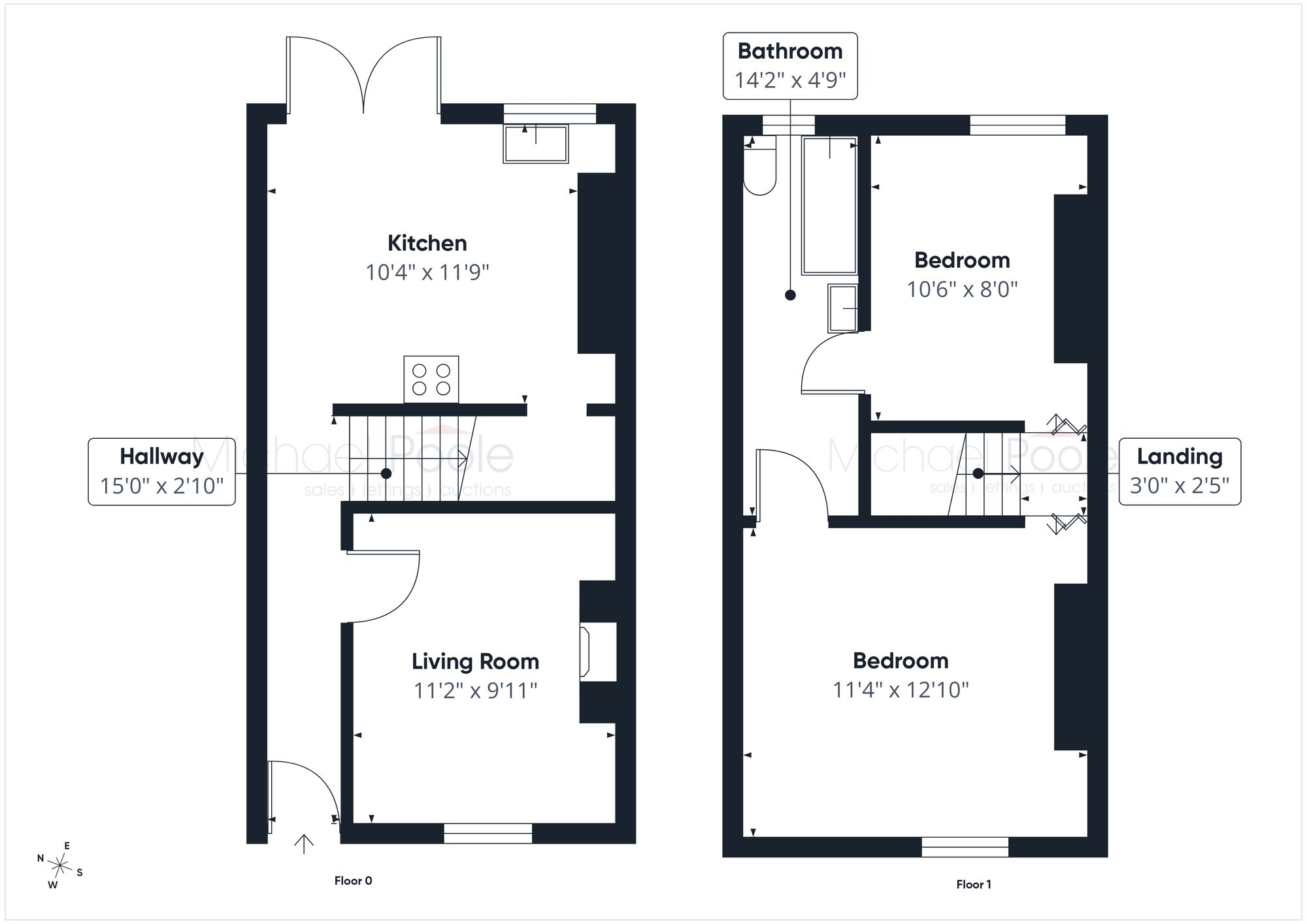 Queen Street, Lazenby, TS6 floorplan