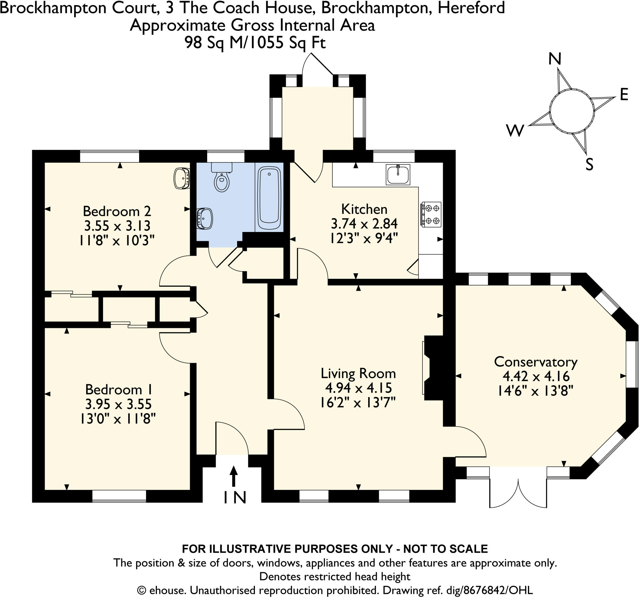 Brockhampton Court, Hereford, Herefordshire, HR1 floorplan