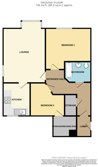 2, Mallard Mews, South Elmsall, Pontefract floorplan