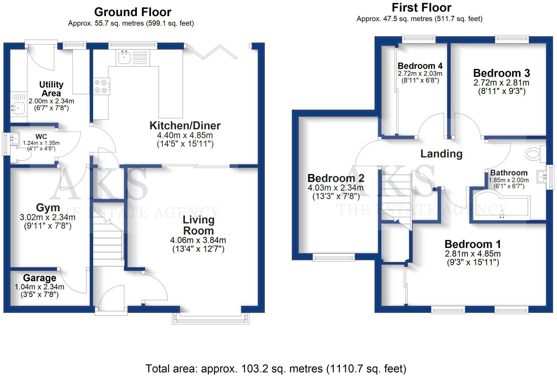 Woodmans Croft, Hatton, DE65 floorplan