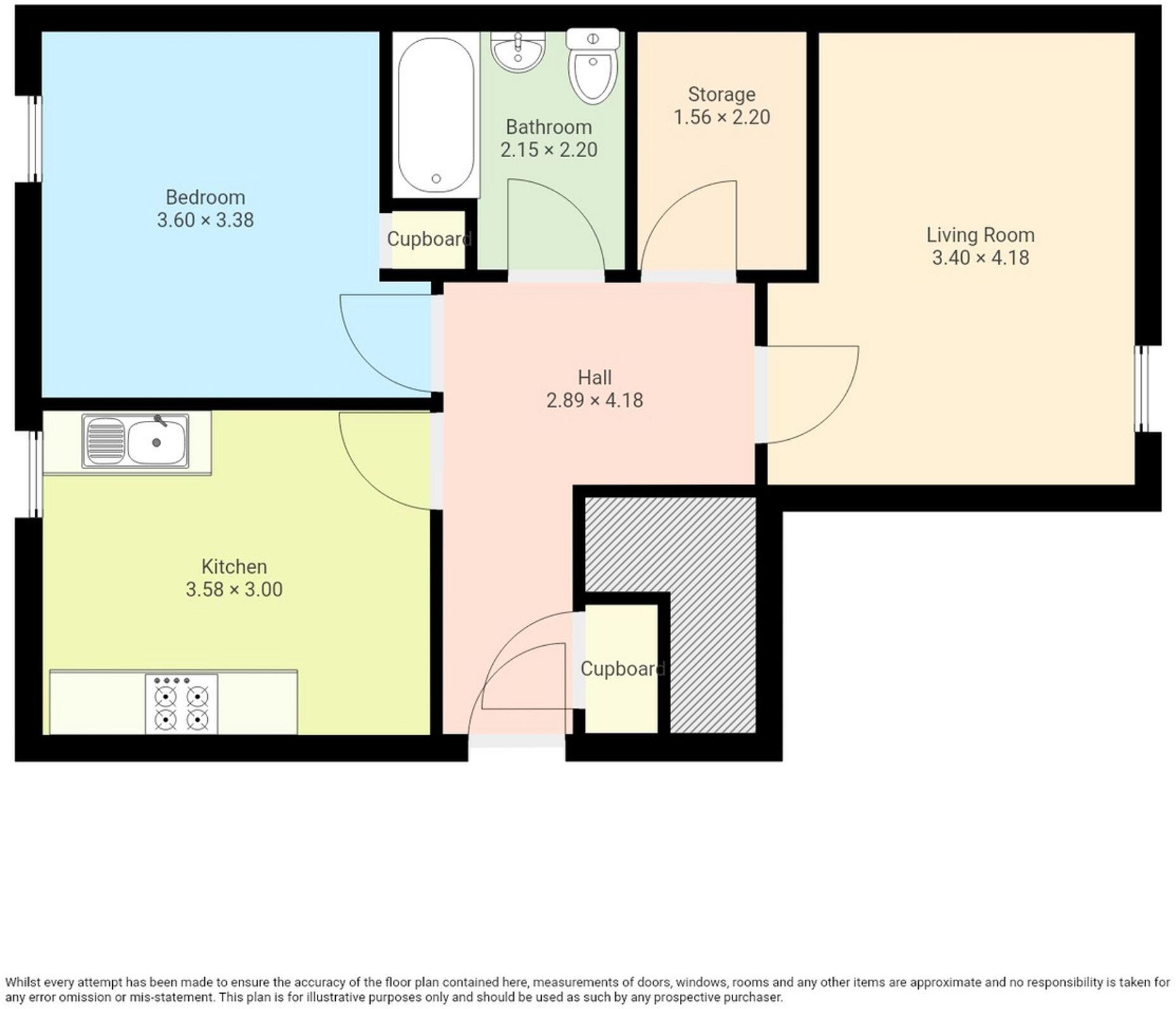 Langside Road, Glasgow, G42 floorplan