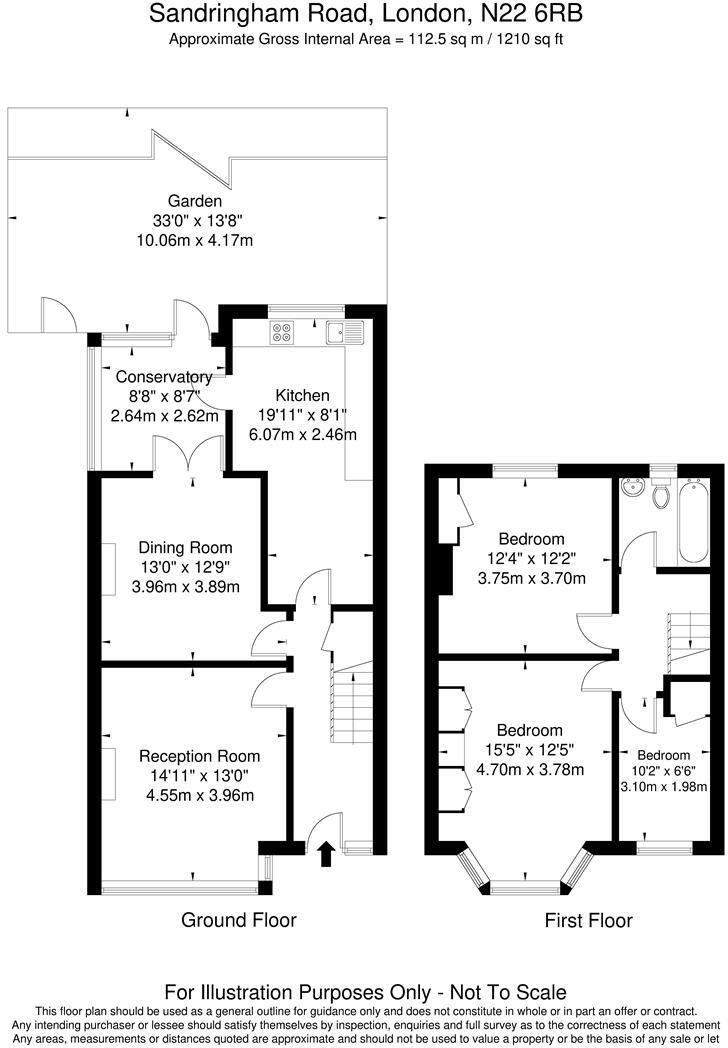 Sandringham Road, Wood Green, N22 floorplan