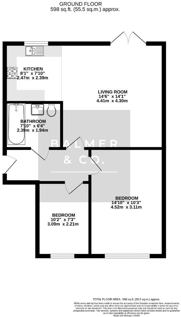 Stott Wharf, Leigh, WN7 floorplan
