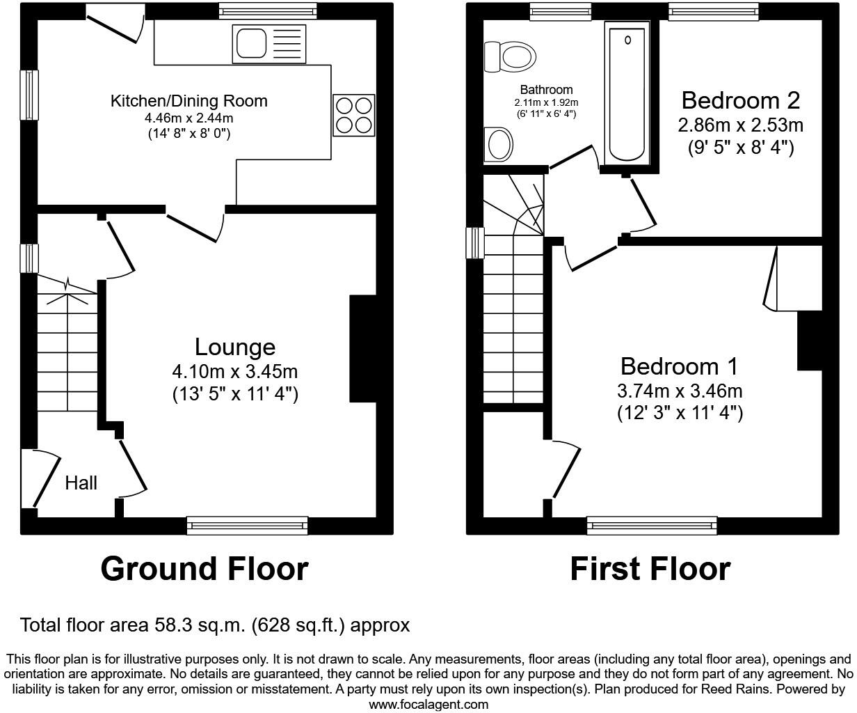 Wolfe Road, Sheffield, South Yorkshire, S6 floorplan