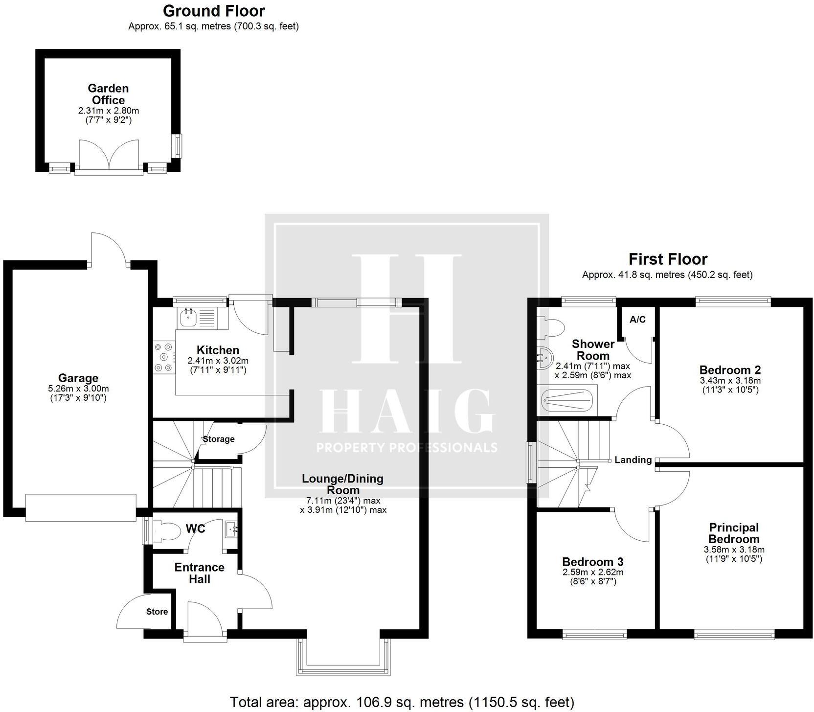 The Spinney, Bradwell, MK13 floorplan