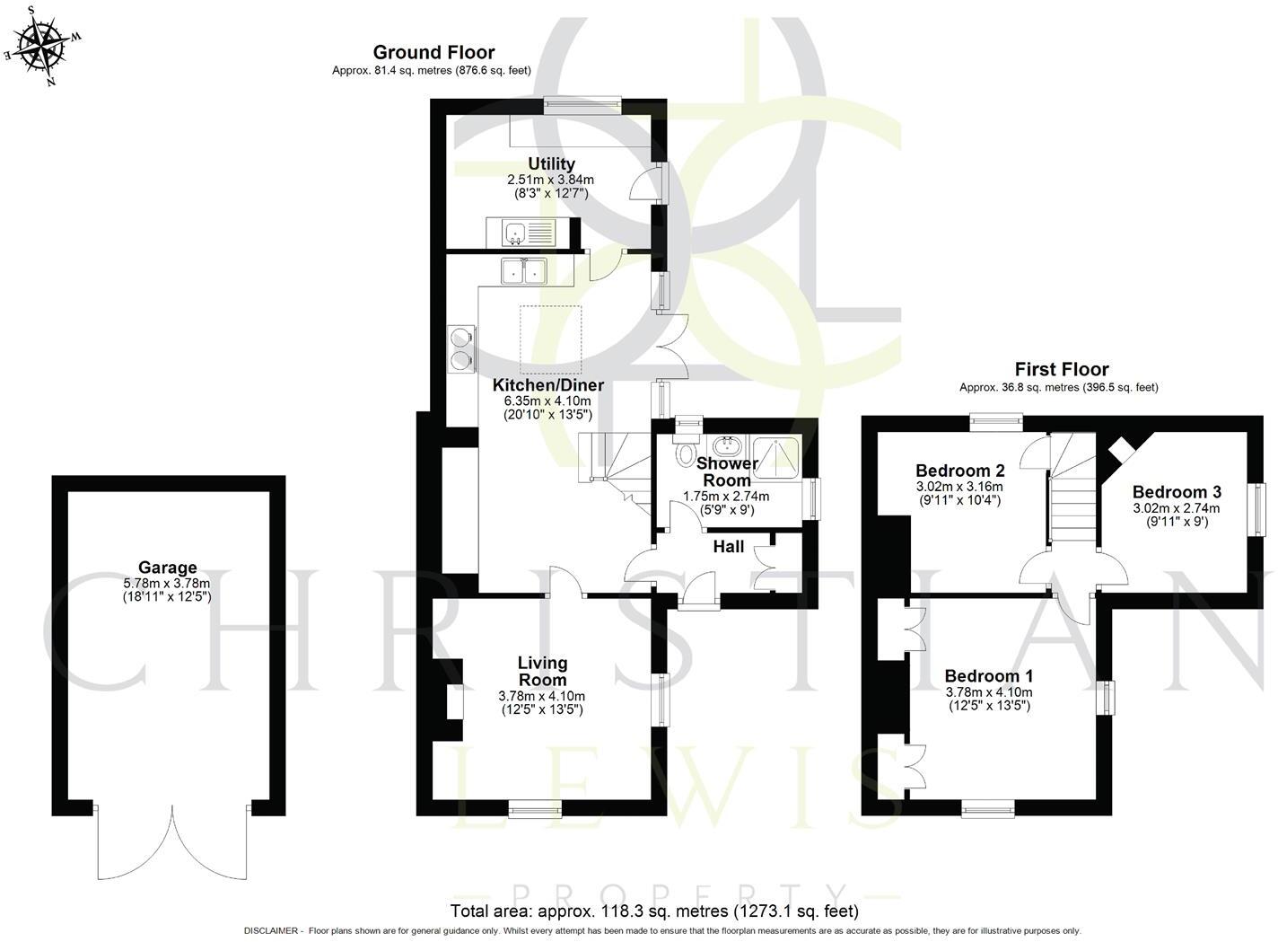 Hinton-On-The-Green, Evesham floorplan