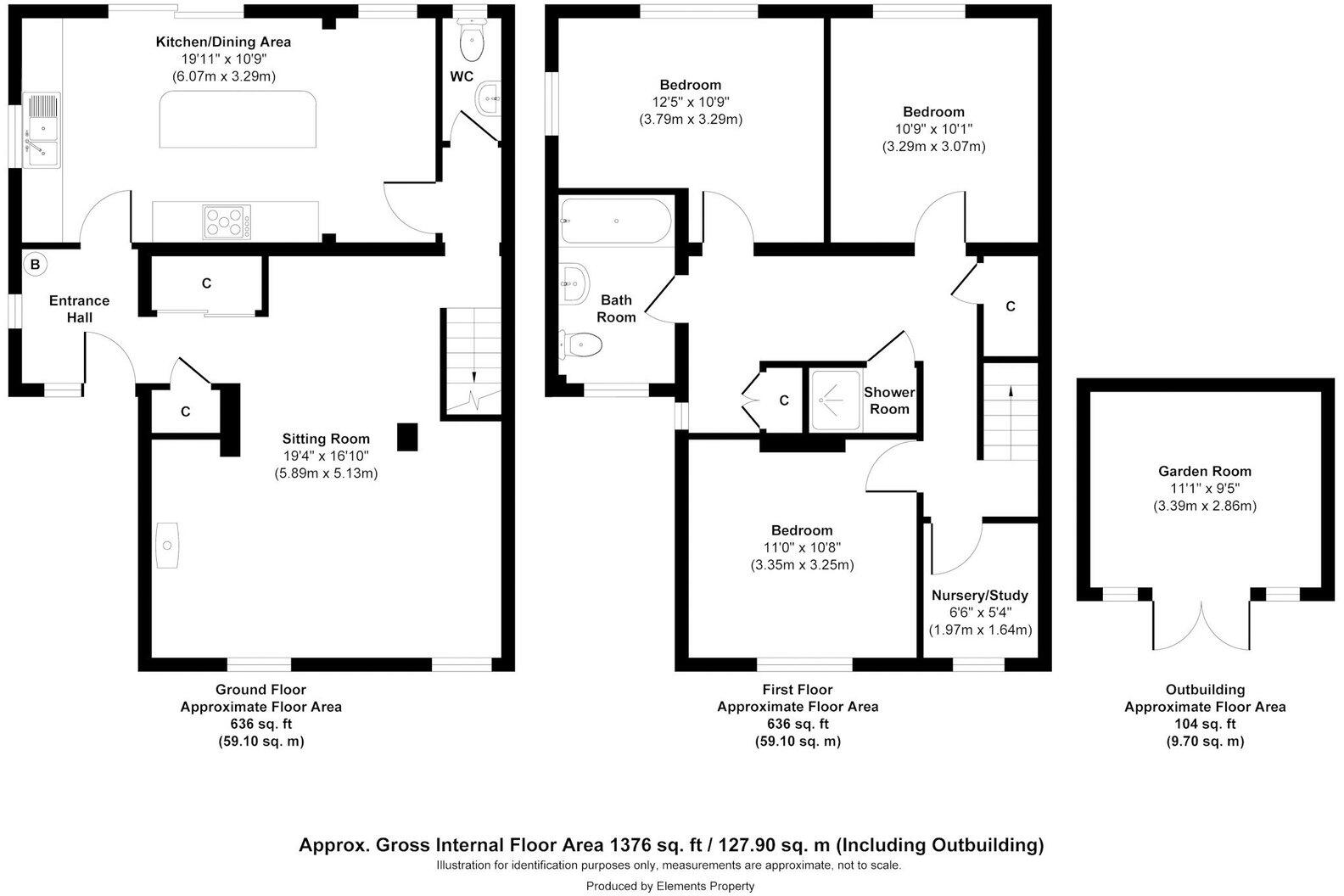 North Street, Rotherfield, Crowborough, TN6 3NA floorplan