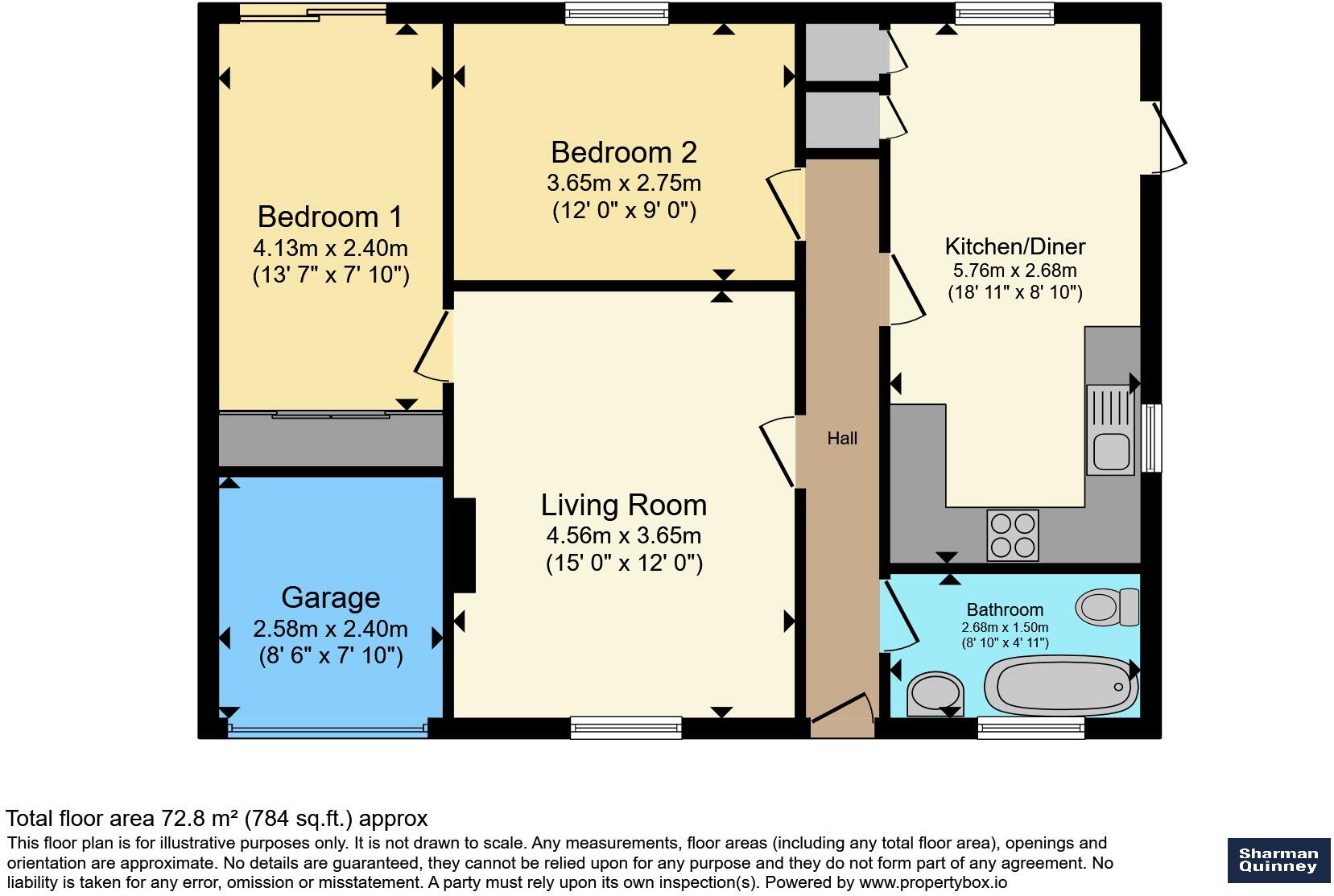 Spencer Close, West Walton, Wisbech floorplan