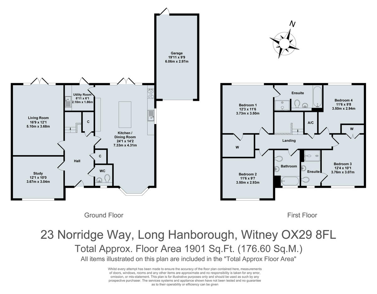 Norridge Way, Long Hanborough, OX29 floorplan