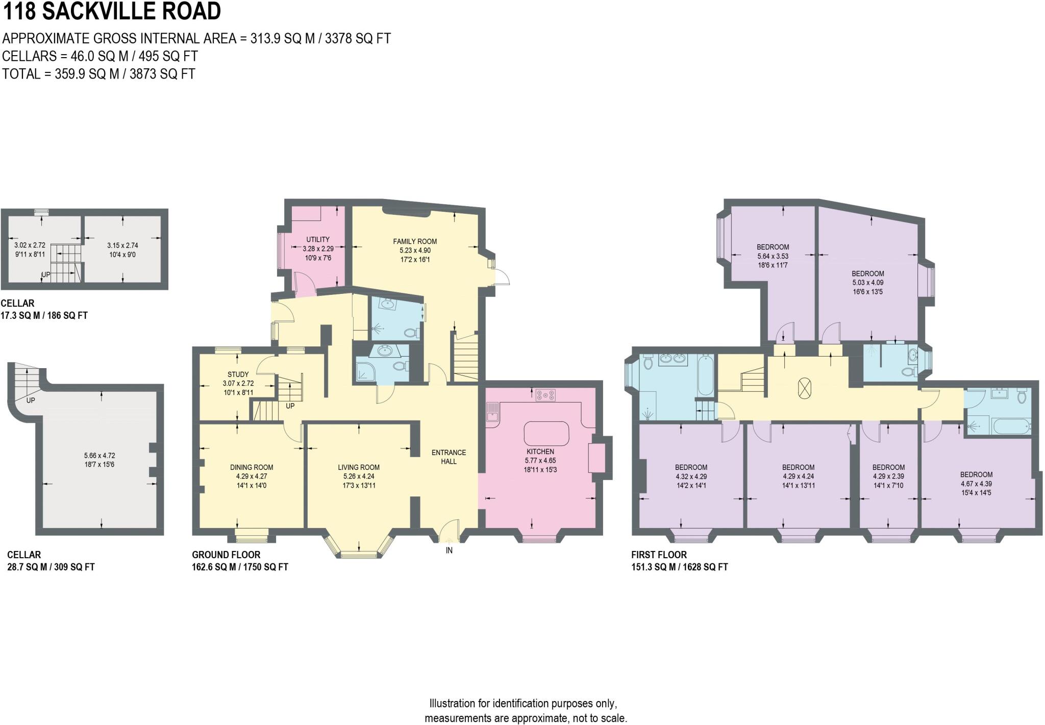 Crookes House, Sackville Road, Crookes  floorplan