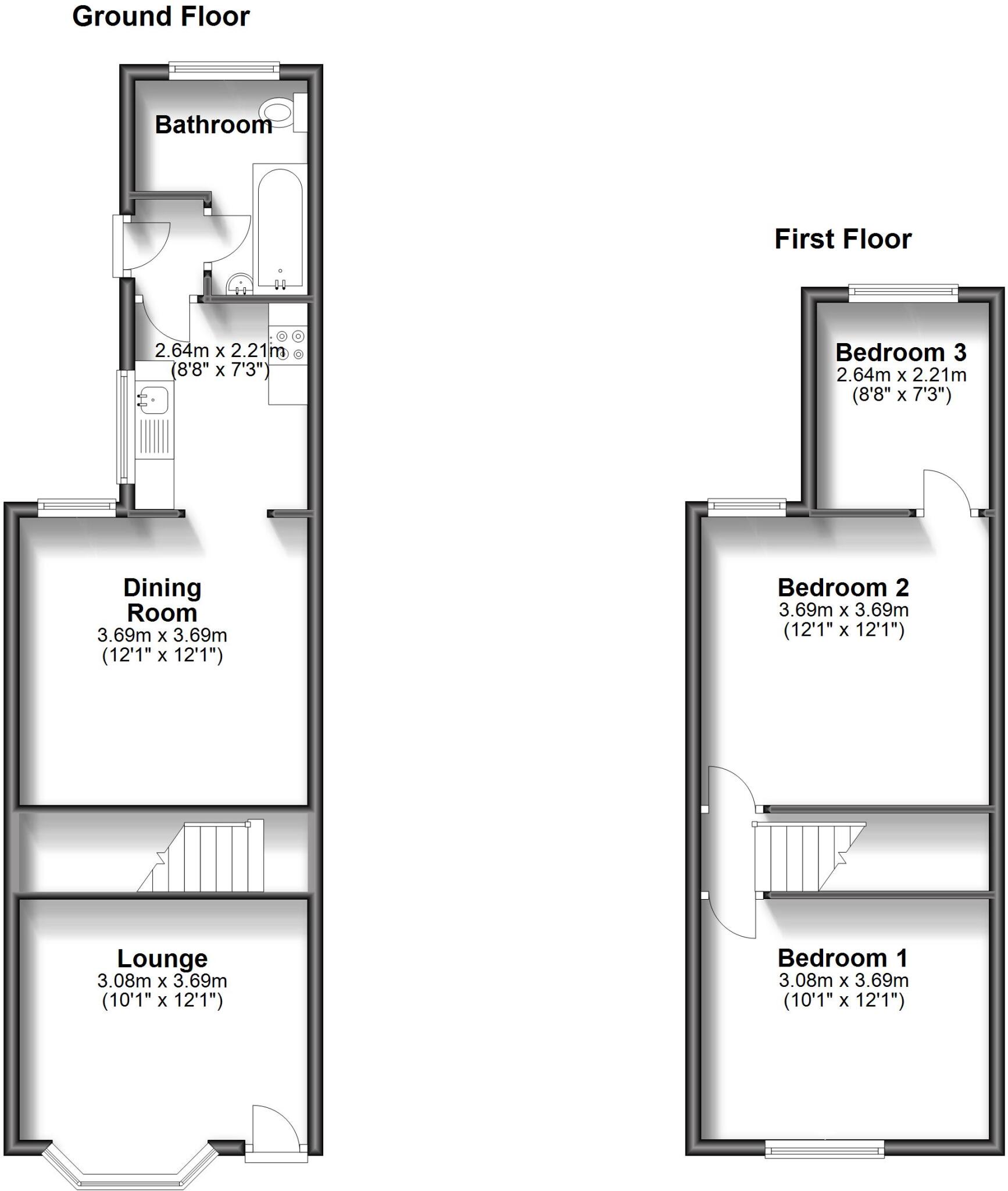 Charter Street Gillingham ME7 floorplan