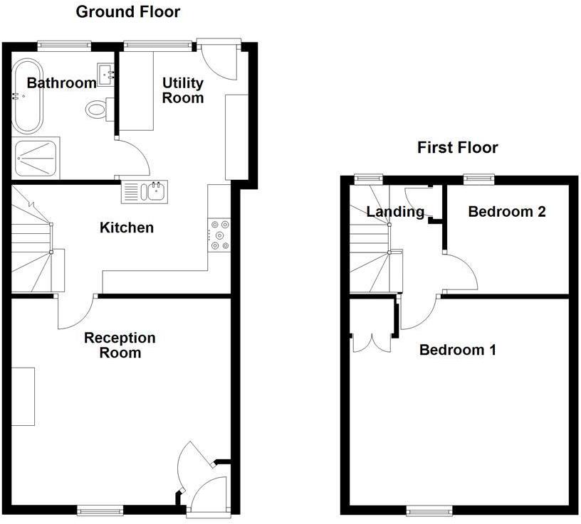 Wesley Street, Sabden floorplan
