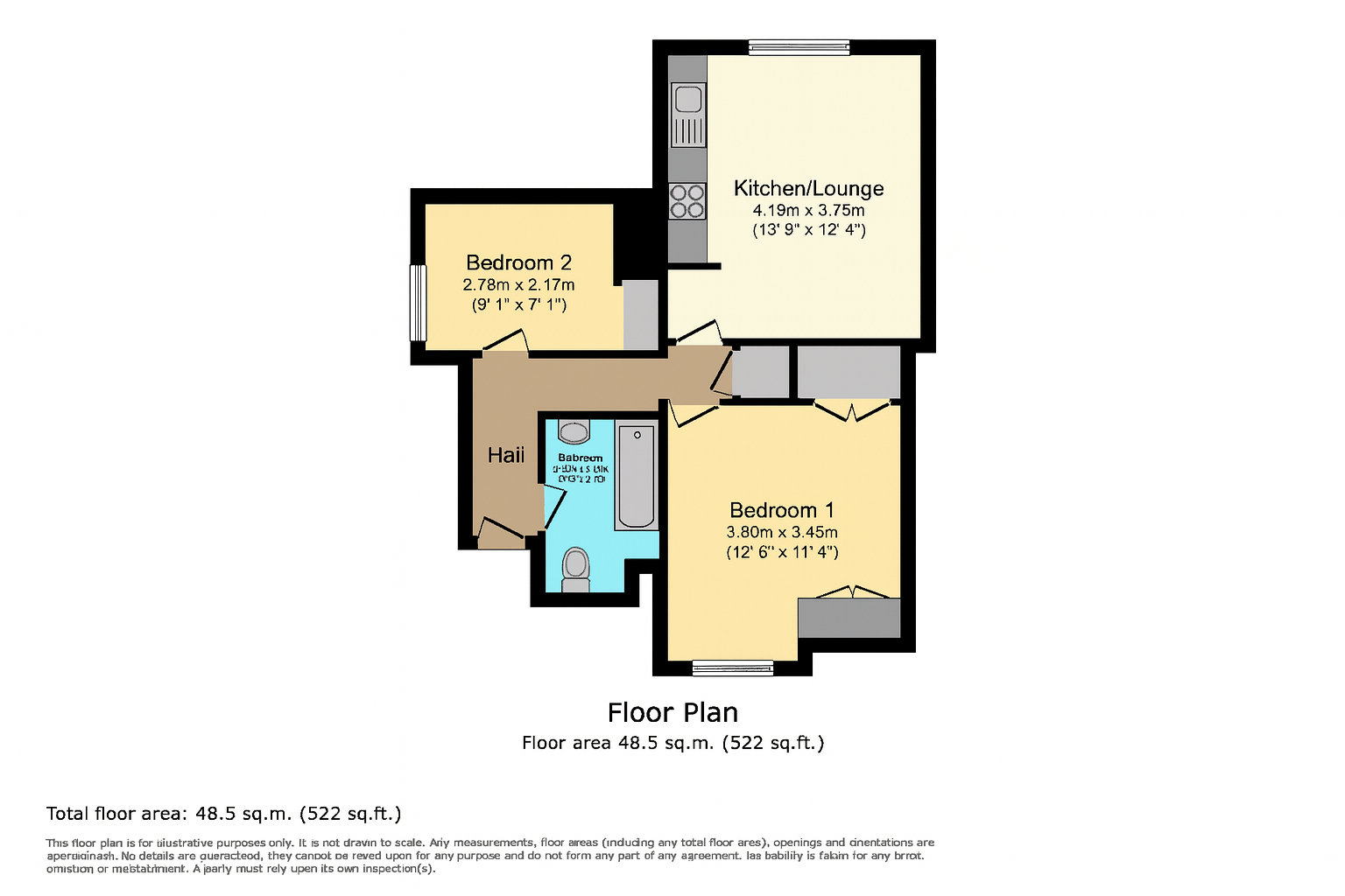 Carlisle Road, Hove, Brighton & Hove floorplan