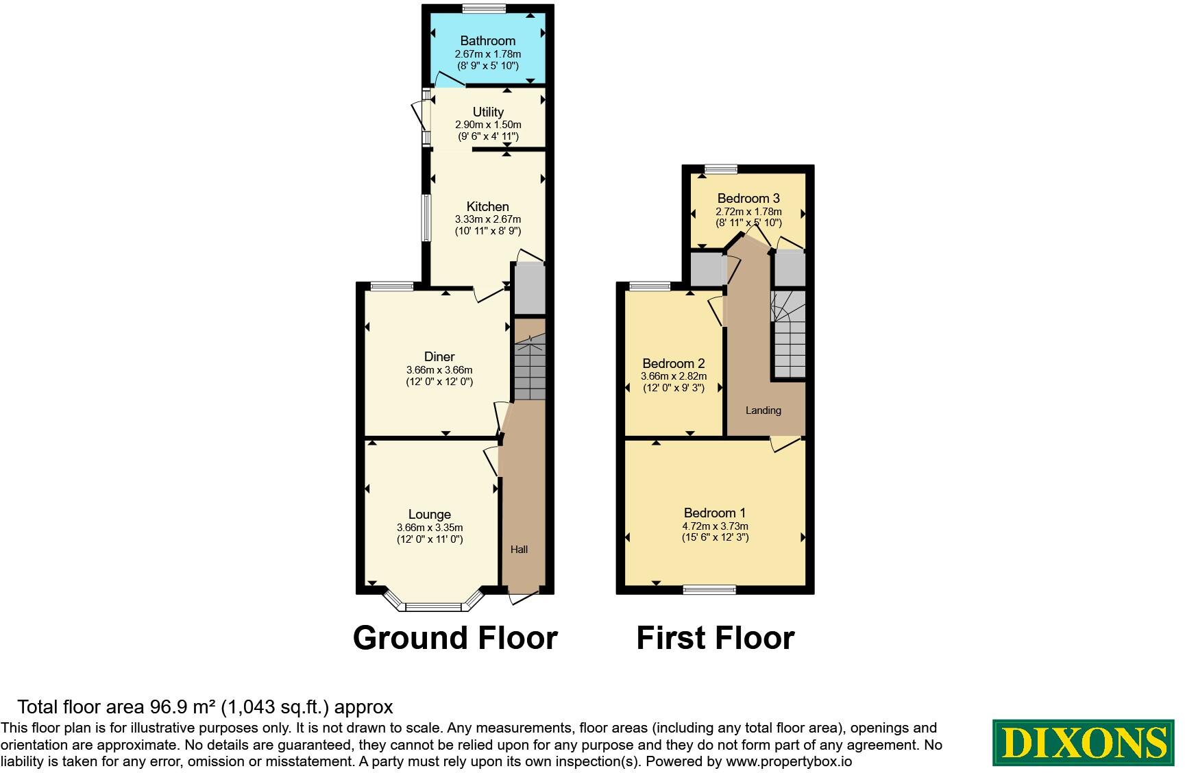 Gravelly Lane, Birmingham, West Midlands, B23 floorplan