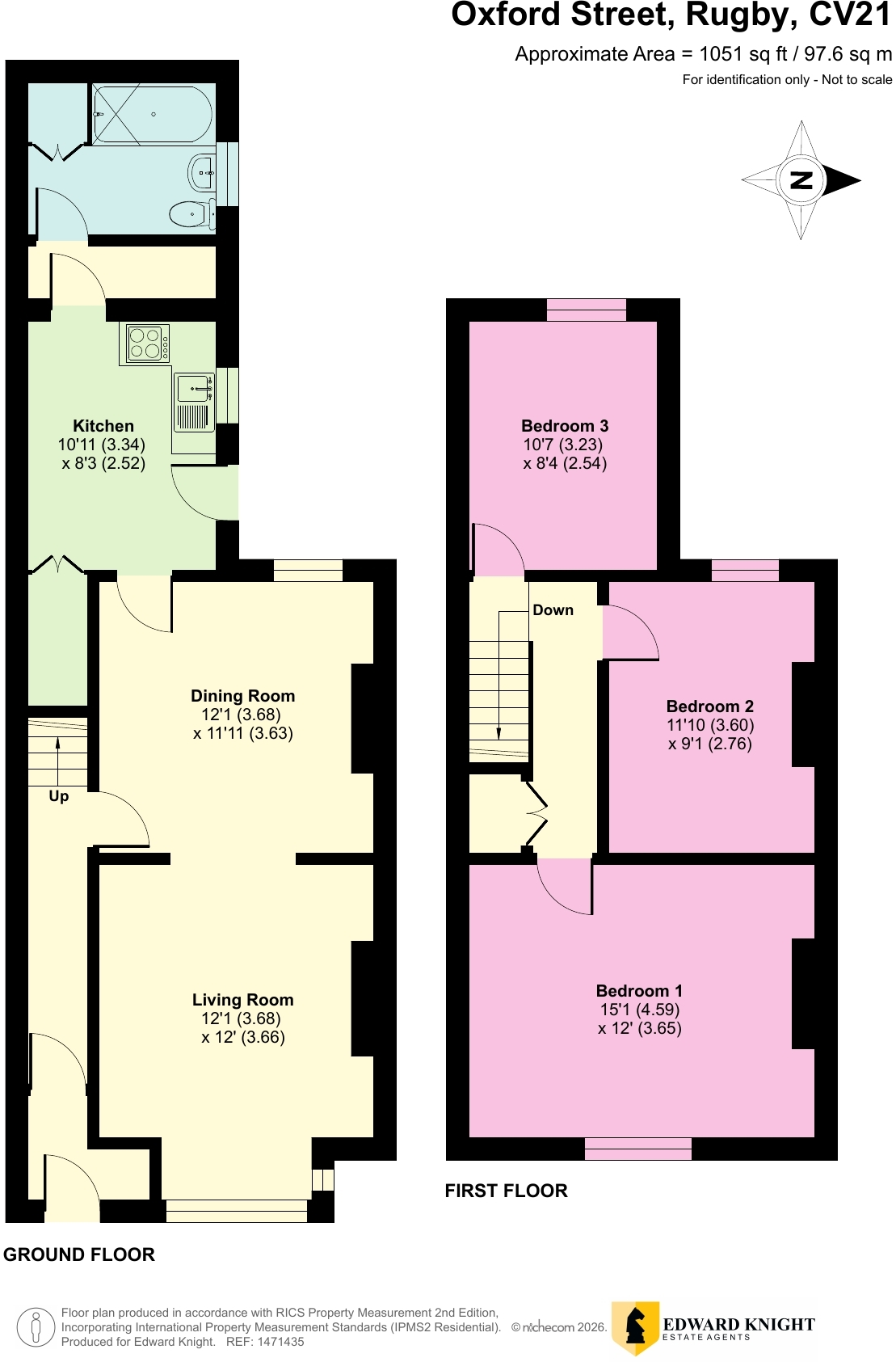 Oxford Street, Rugby floorplan