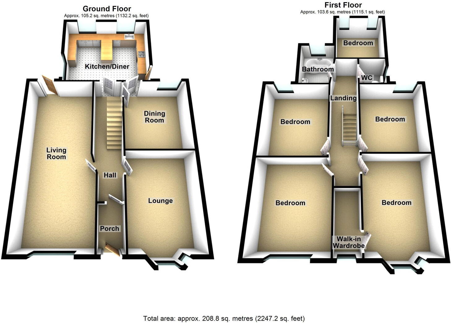 Cecil Road, Prenton, CH42 floorplan