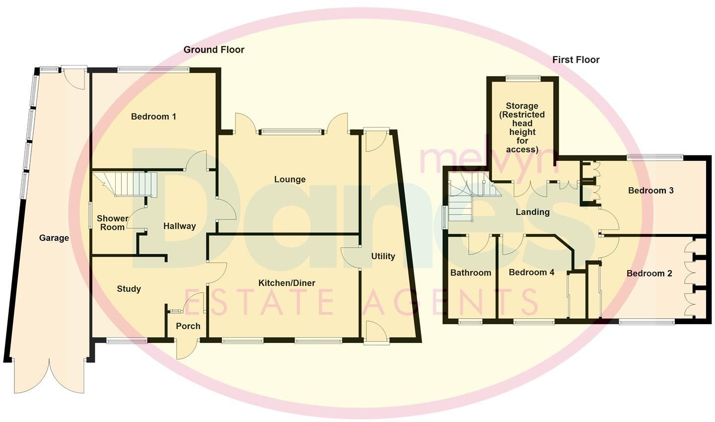 Hilton Avenue, Hall Green, Birmingham floorplan