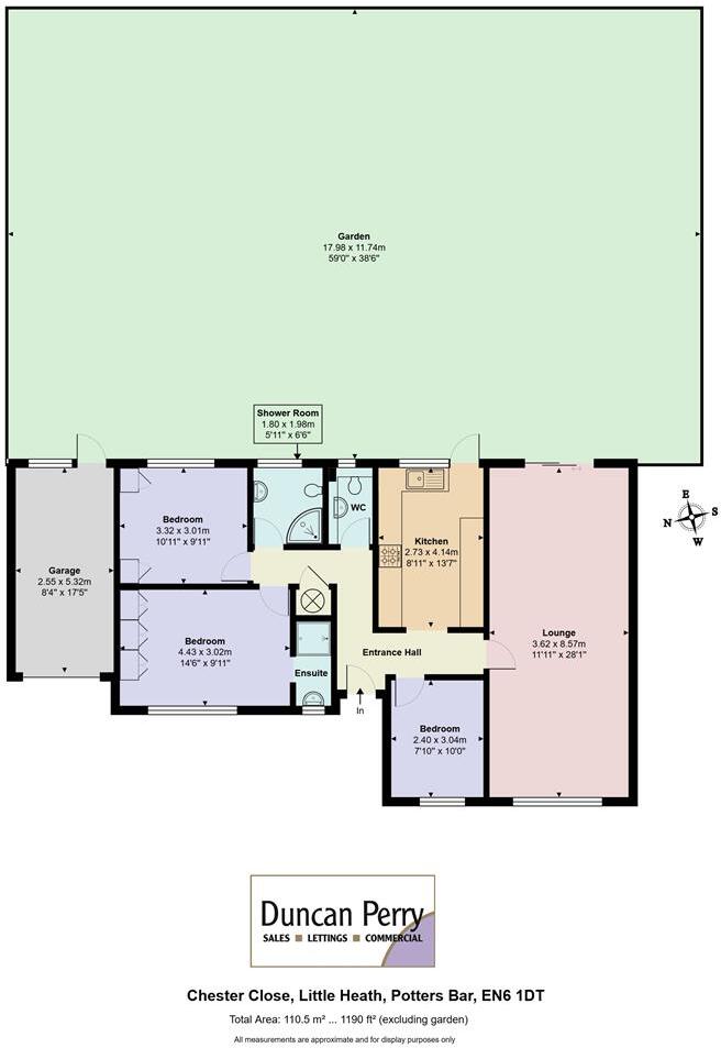 Chester Close, Potters Bar floorplan
