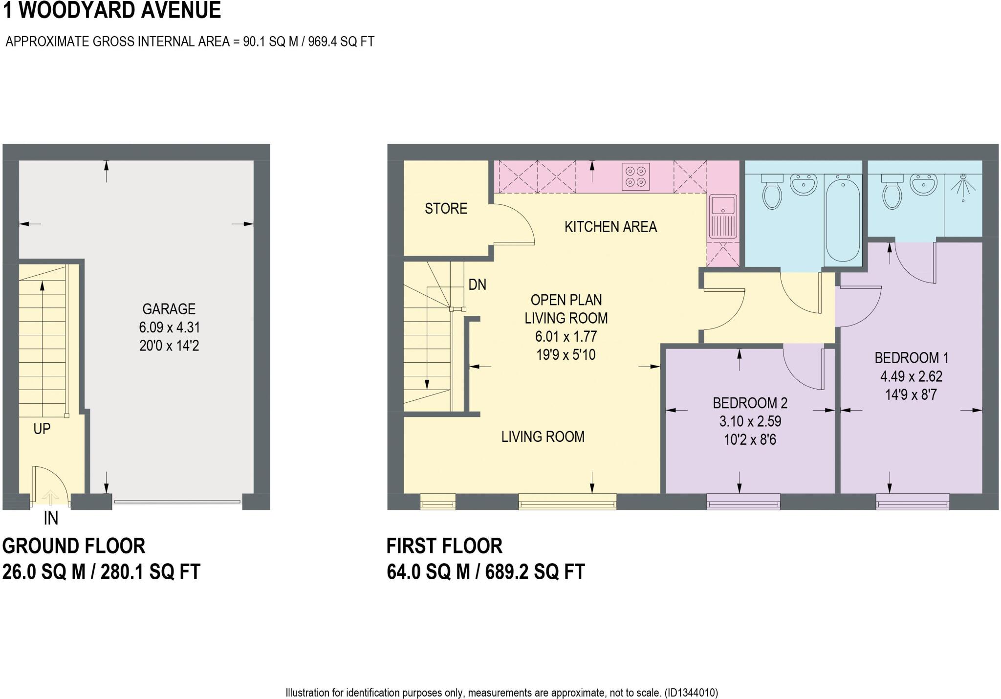 Woodyard Avenue, Tapton, Chesterfield floorplan