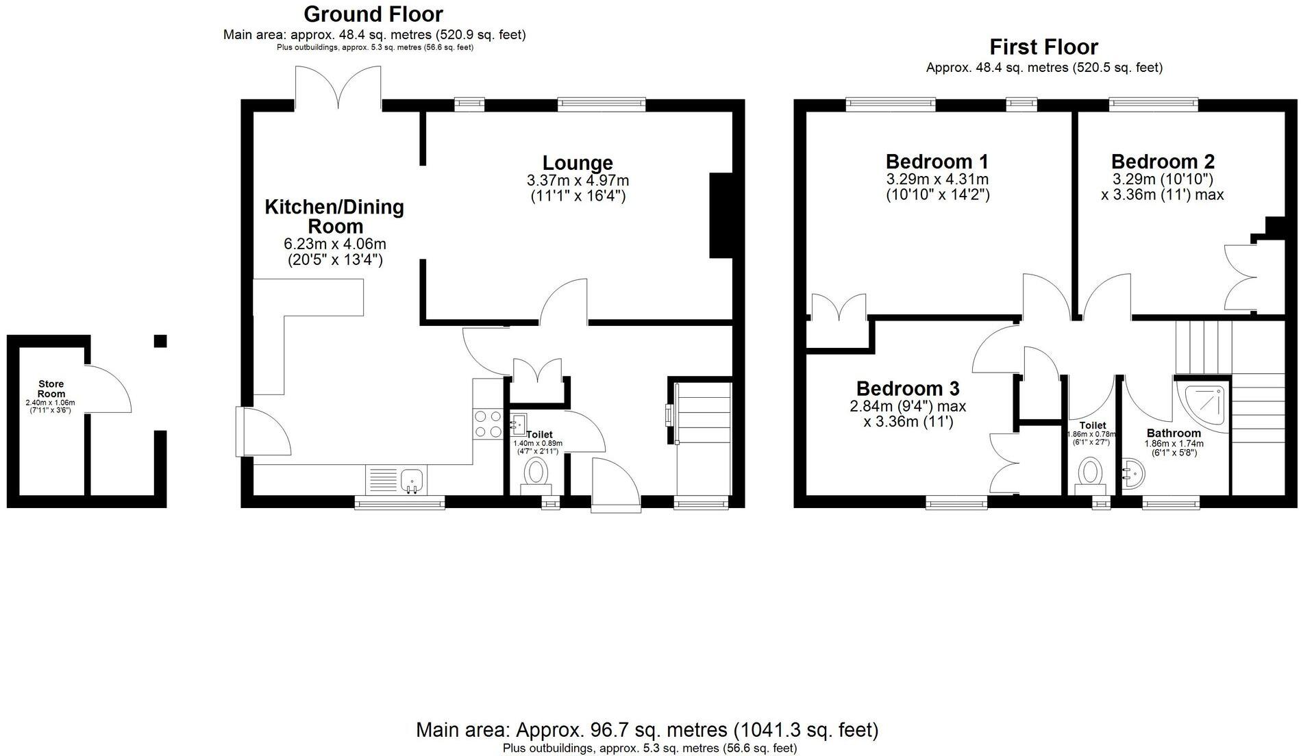Edinburgh Road, Newmarket, CB8 floorplan