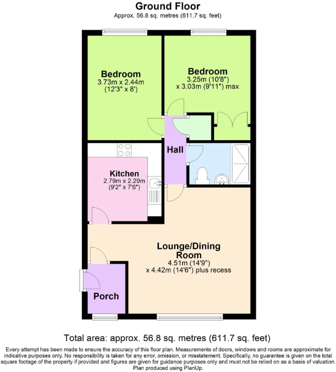 Portway, Wantage, Oxfordshire, OX12 floorplan