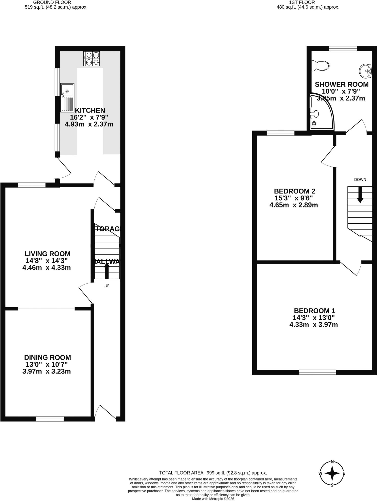 Spring Grove, Ince, Wigan floorplan