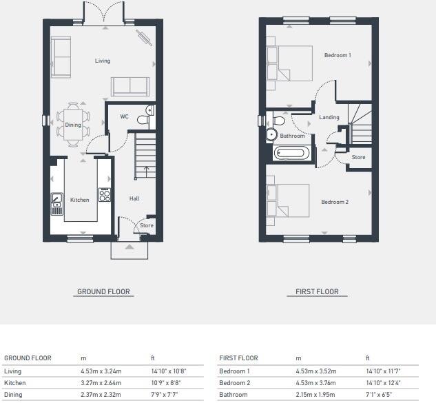 Abbeville Park, Burgess Hill floorplan