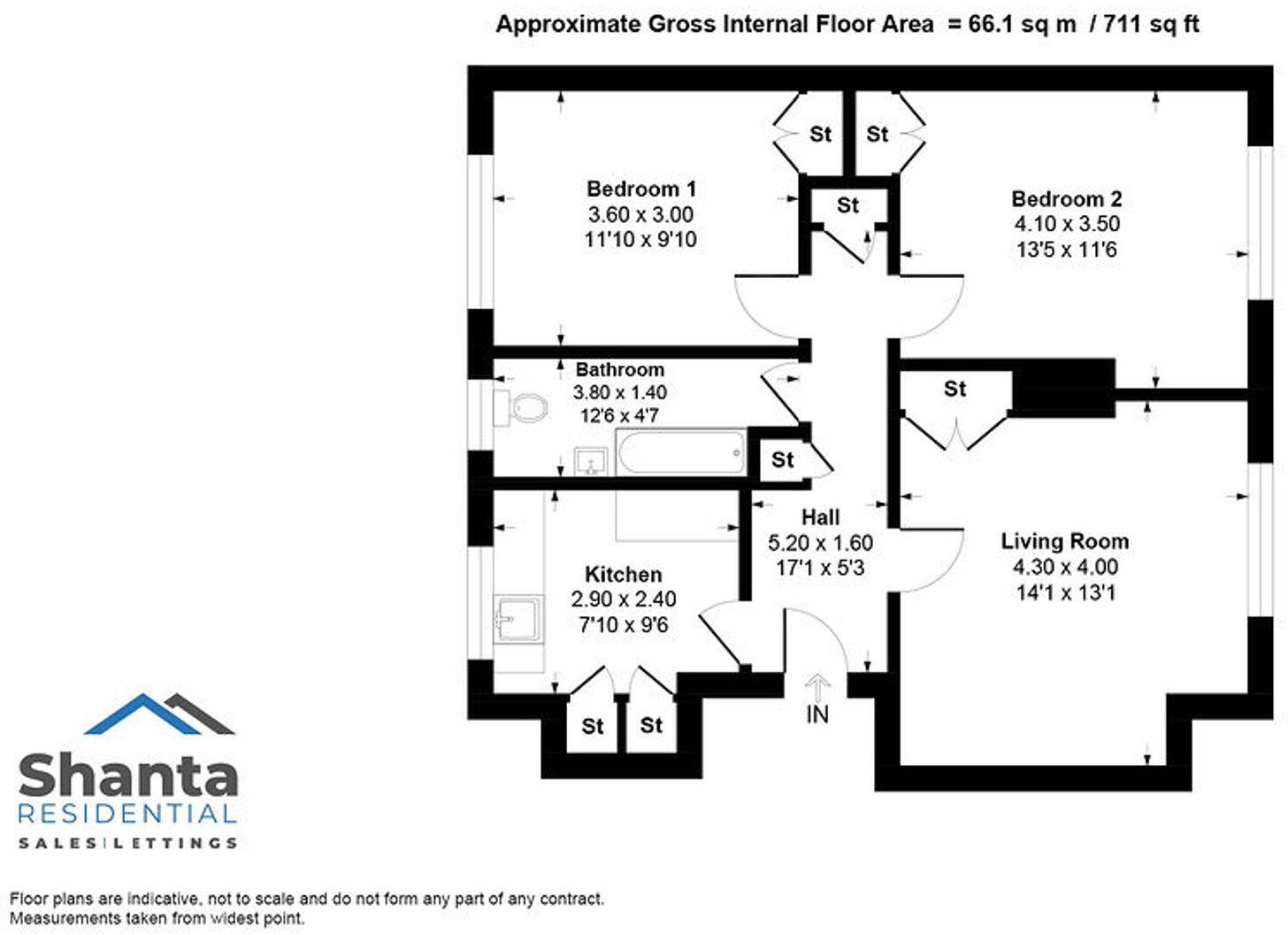 37 Ashmore Road, Cathcart, G43 floorplan