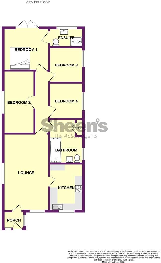 Flowers Way, Jaywick, Essex floorplan
