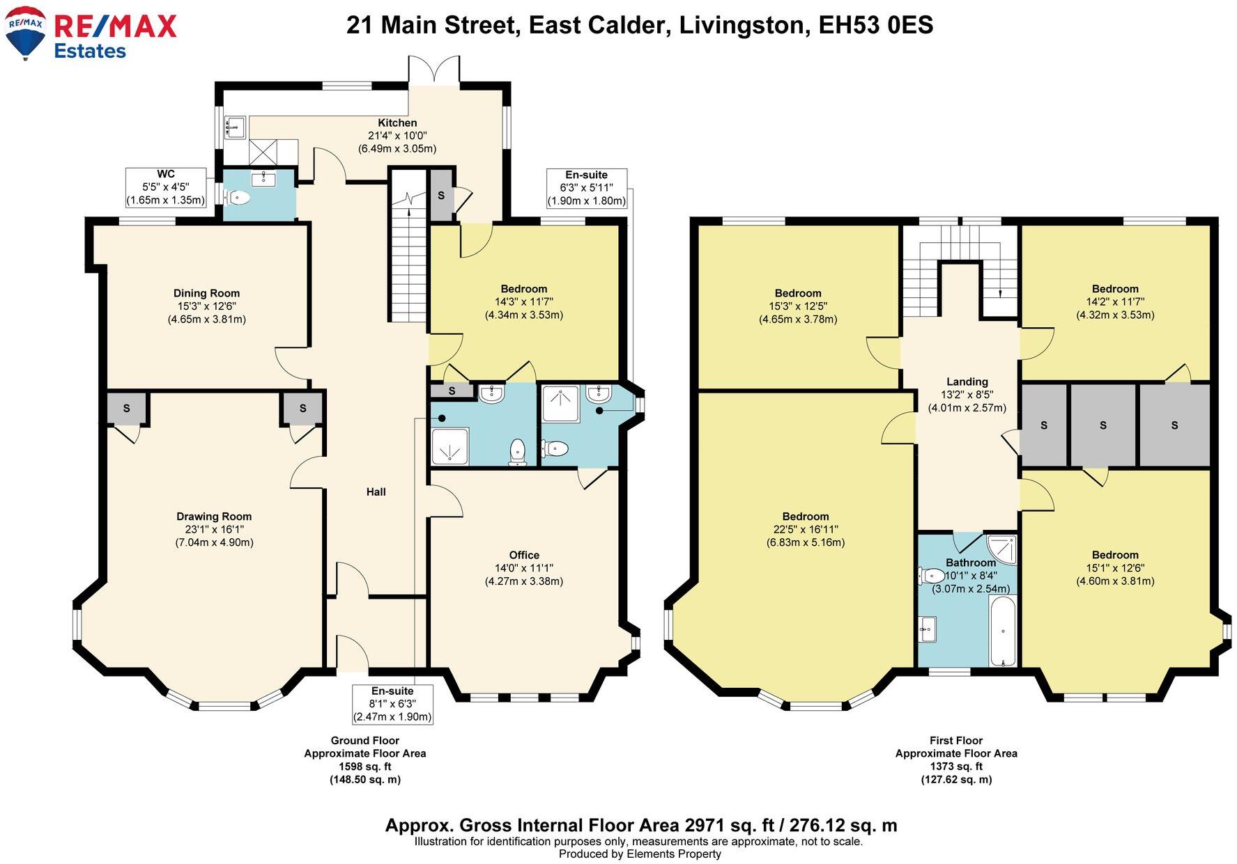 Main Street, East Calder, EH53 floorplan