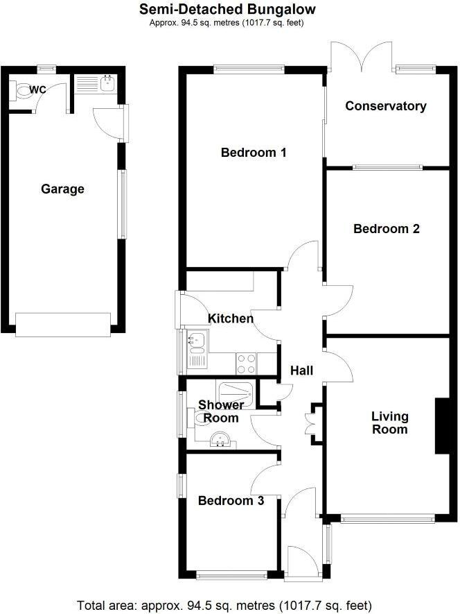 Hazel Road, Bognor Regis floorplan
