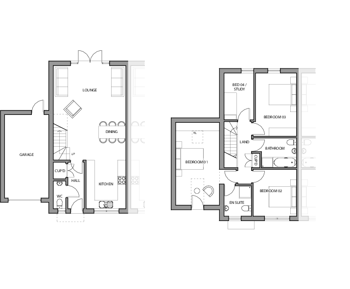 Plot 50, The Green, Waltham floorplan