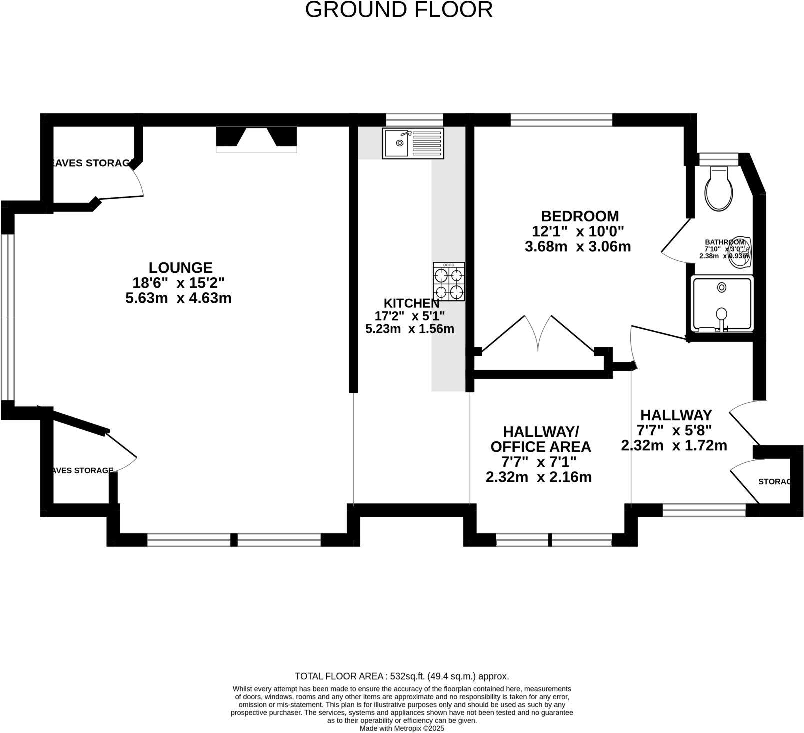 Kidderpore Avenue, Hampstead, NW3 floorplan