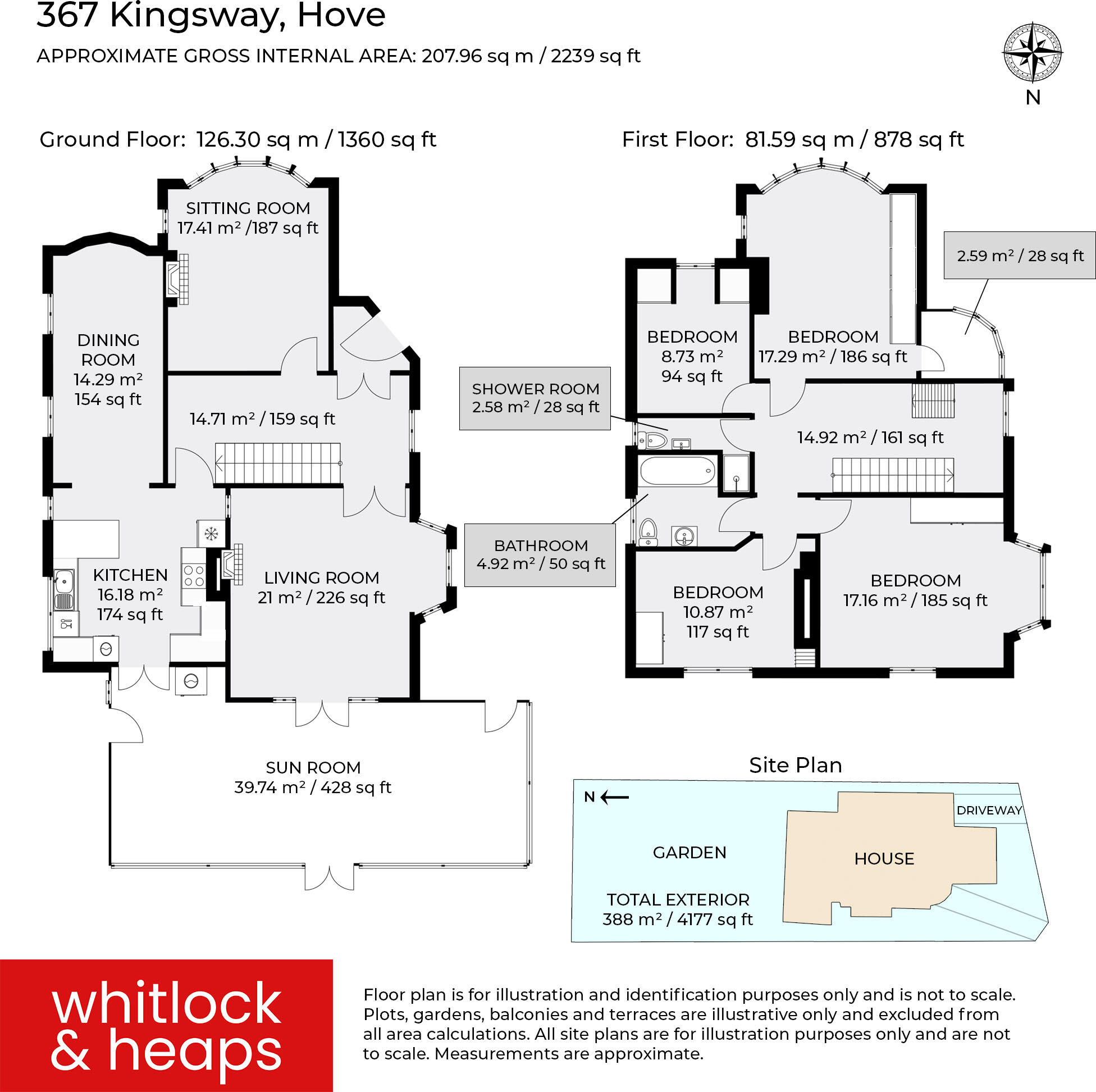 Kingsway, Hove floorplan