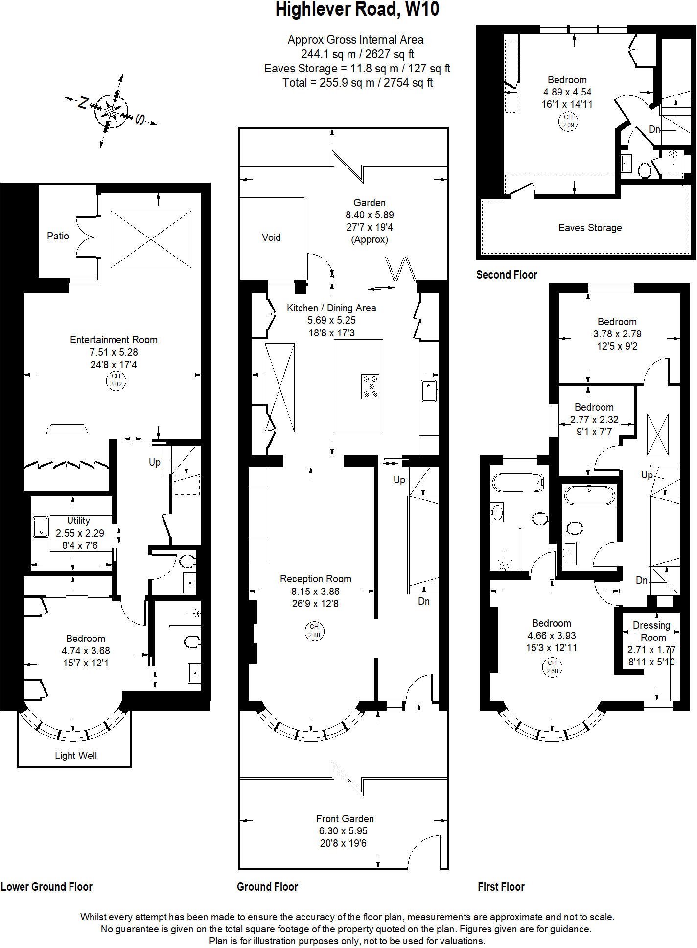 Highlever Road, London, W10 floorplan