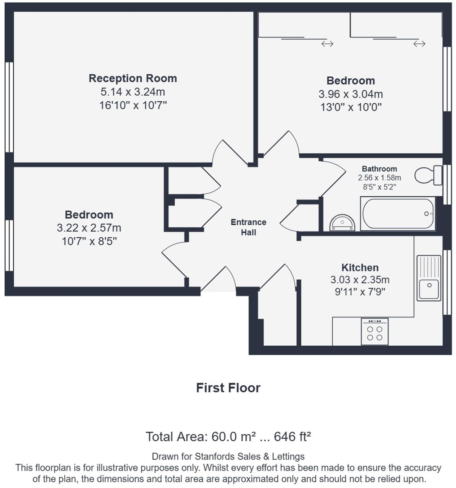 Dacres Road, Forest Hill, SE23 floorplan