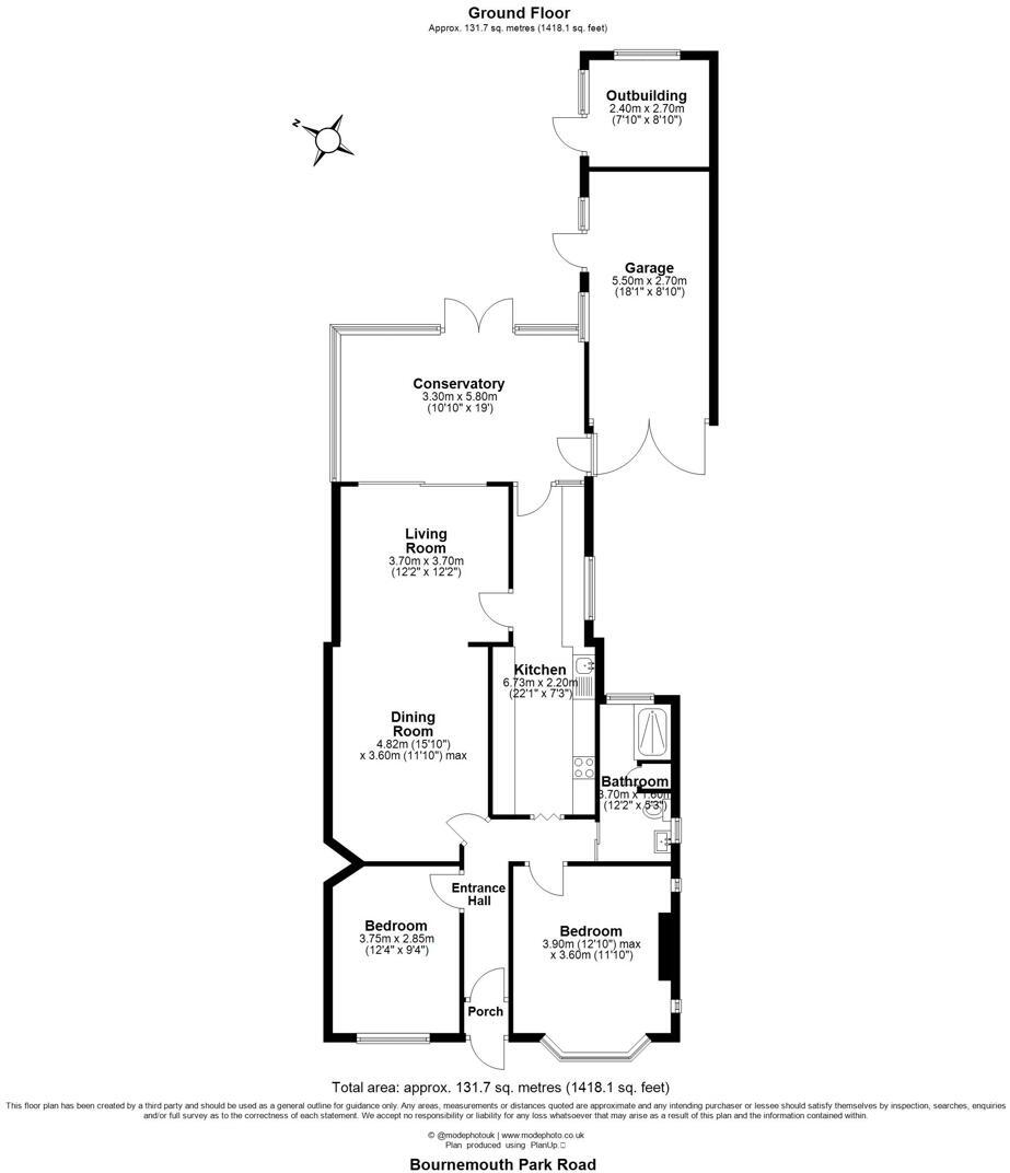 Bournemouth Park Road, Southend-On-Sea floorplan