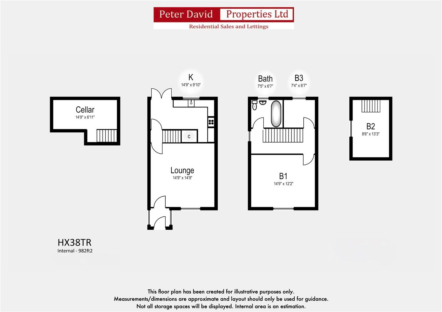 East View, Halifax floorplan