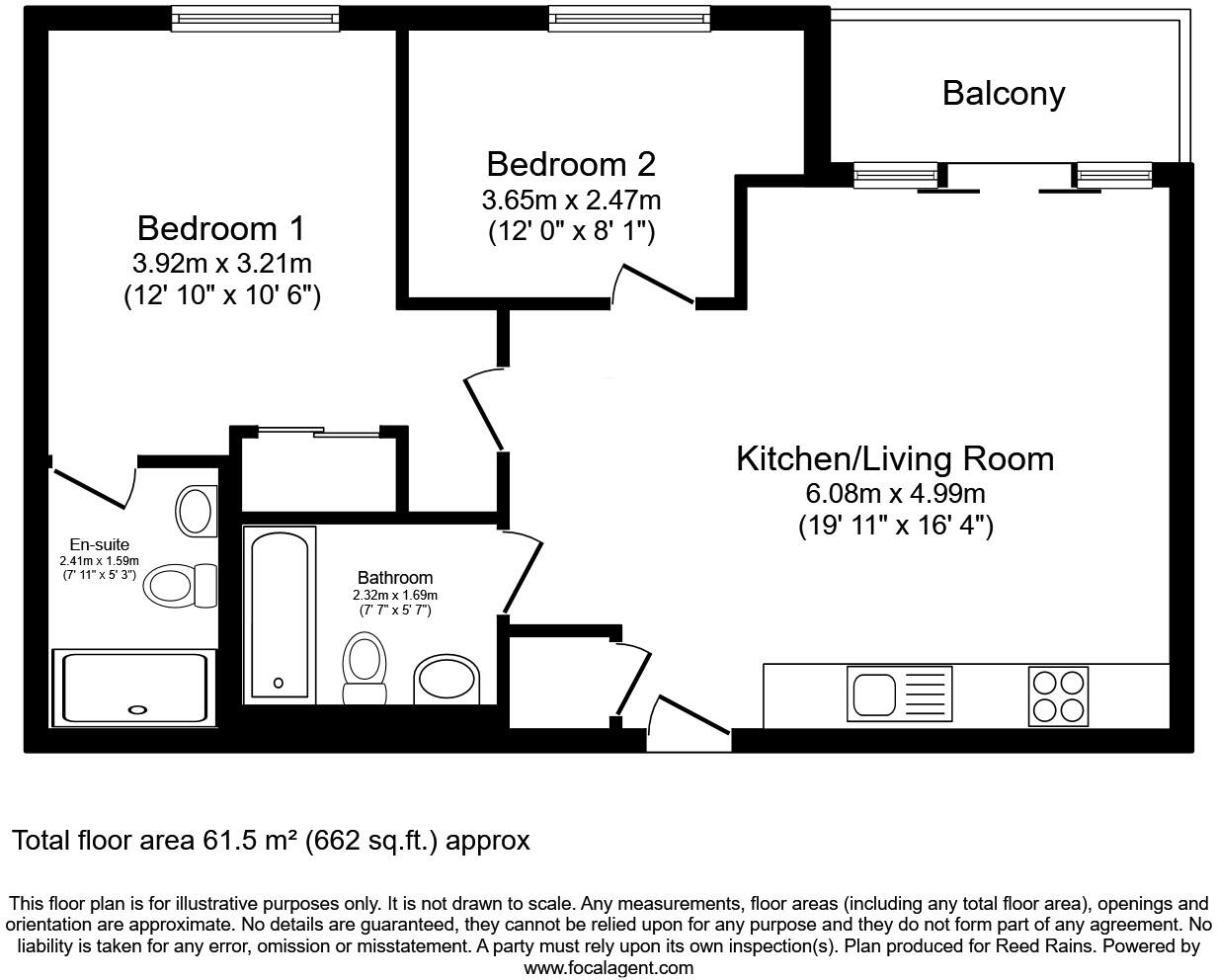 Munday Street, Manchester, M4 floorplan