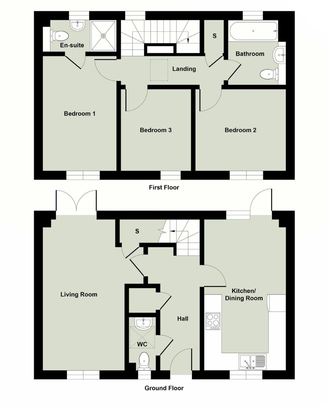 Eastwood, Bradwell, Great Yarmouth floorplan