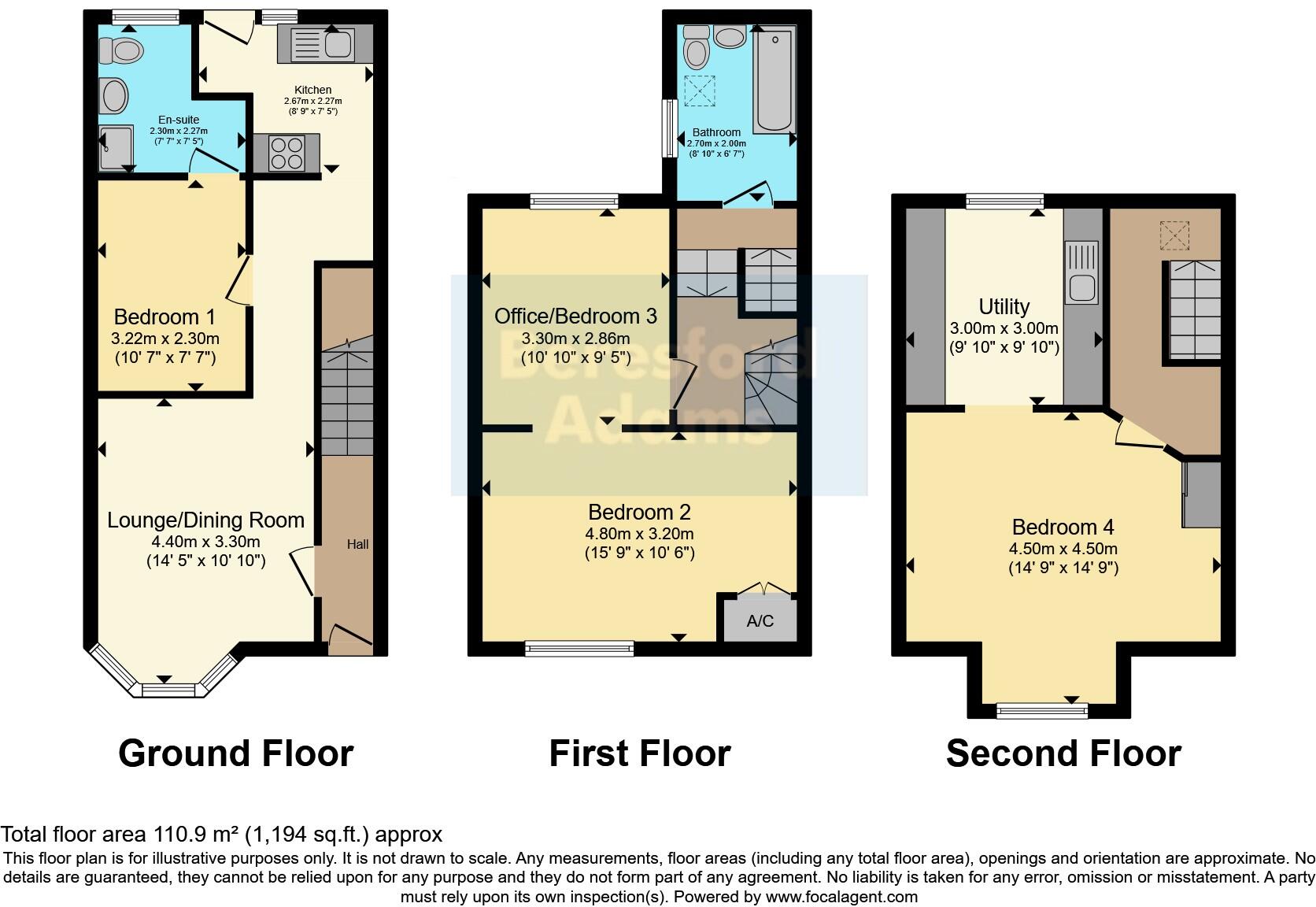 High Street, Menai Bridge, Isle of Anglesey, LL59 floorplan